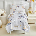 JHXHMX 4 Pieces Toddler Bedding Set by CHOOSEYOURSTYLE