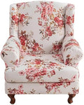 CRFATOP Wingback Chair Covers Wing Armchair Slipcovers by CRFATOP