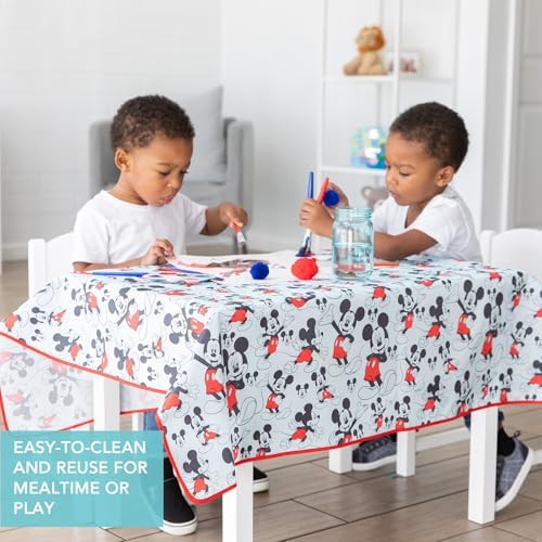 Bumkins Disney Baby Splat Mat for Under High Chair, Babies Toddlers Eating Mess - Image 4