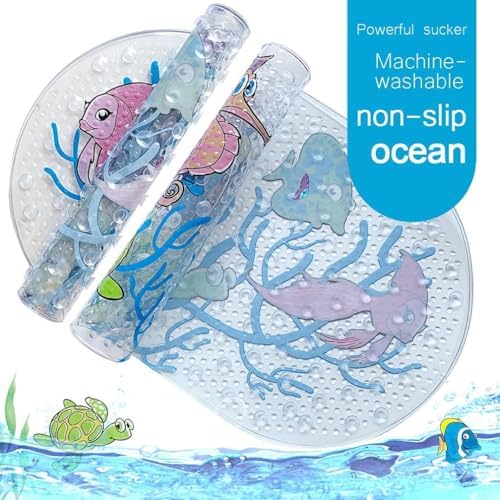 PTAPIPI Sea Animal Kids Bath Mat - Image 3