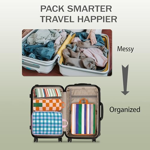 4 Pcs Compression Packing Cubes, Packing Cubes - Image 5