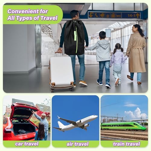 Saranna Car Seat Travel Bag for Airplane: Car Seat Bags for Air Travel Fit All - Image 2
