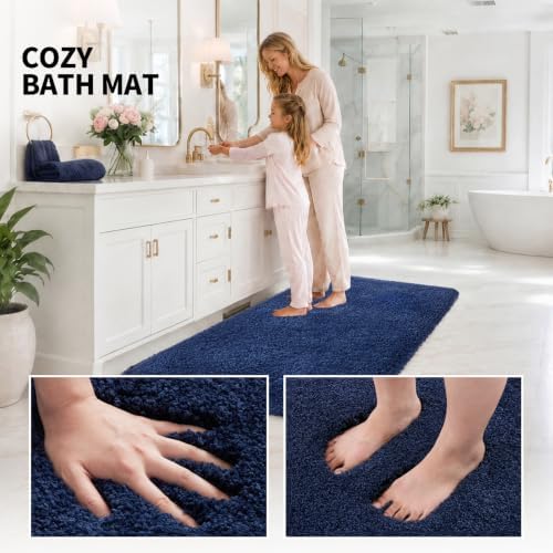 ILANGO Toilet Rugs U Shaped 22" × 24", Soft Absorbent Microfiber Bath Rugs - Image 6