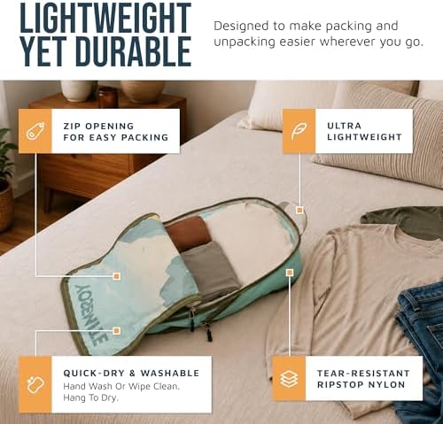TRIPPED Travel Gear Large Compression Packing Cubes 7-Piece Set - Image 3