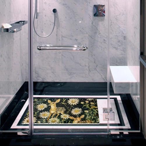 Non Slip Bathtub and Shower Mat 26.8x15.1 inch, Bath Mat - Image 6