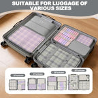 8/9 Set Packing Cubes for Travel, Suitcase Organizer Bags for Luggage - Image 4