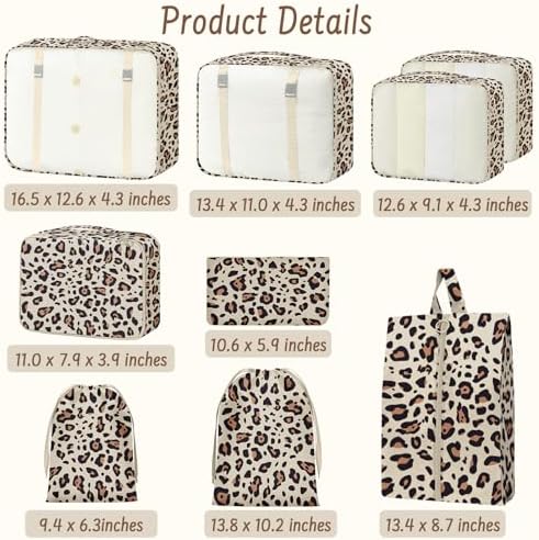 9 Set Packing Cubes for Travel Essentials - Image 2