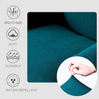 Granbest Premium Water Repellent Wingback Chair Cover 2-Piece High Stretch - Image 4