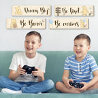 BirtDerr Winnie Nurasy 4Pcs Winnie Bedroom Wall Decor - Image 6