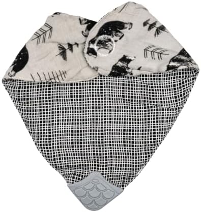 Nuby Baby Bibs - 3 Pc Muslin Bibs - Reversible 100% Natural Cotton Teething - Image 6