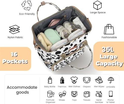 ROSEGIN Diaper Bag Backpack - Image 2