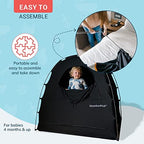 SlumberPod Portable Privacy Pod Blackout Canopy Crib Cover, Sleeping Space - Image 7