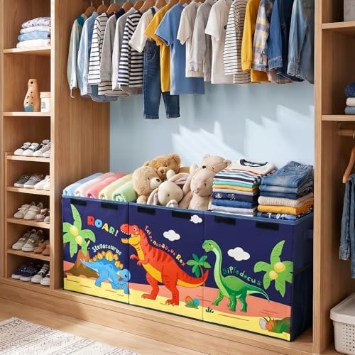 Toy Box with Adjustable Divider Large Toy Chest Storage - Image 5