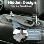 Leather Car Bag Hooks, 2 Pack Headrest Hooks - Image 4