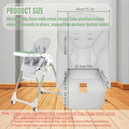 High Chair Cover Replacement Compatible - Image 6