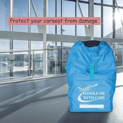 Car Seat Travel Bag for Airplane, Carseat Cover for Air Travel for Infant - Image 5