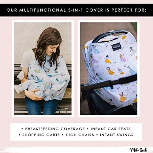 Milk Snob Original Disney 5-in-1 Cover, Minnie Mouse, Added Privacy - Image 4