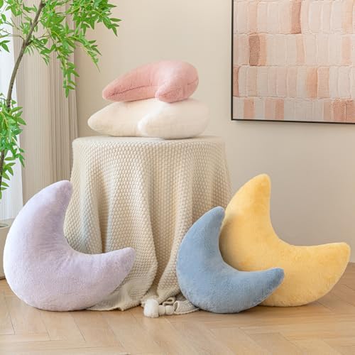 Moon Pillow, Decorative Throw Pillows - Image 4