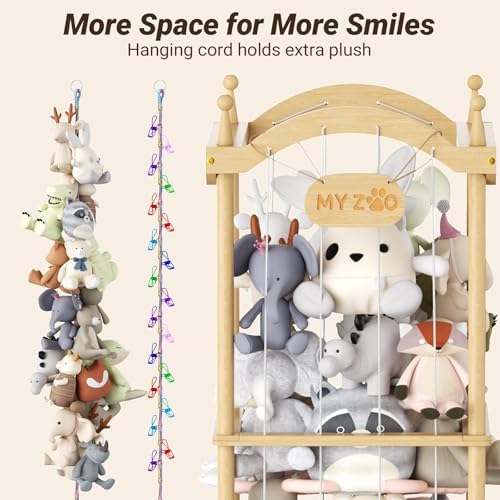 COSYLAND Stuffed Animal Storage Organizer - Image 2