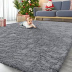 OLANLY 6x7 Area Rugs for Living Room Bedroom, Machine Washable Soft Fluffy by OLANLY