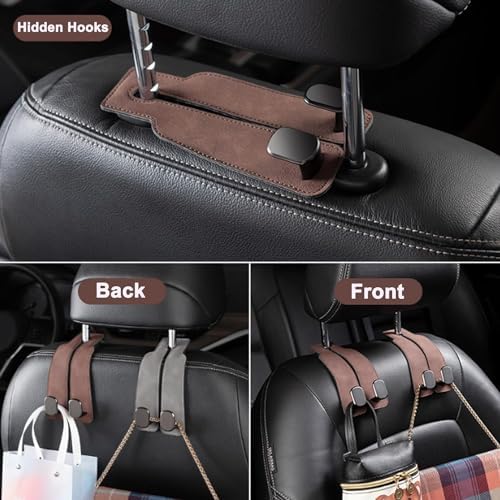 Amelity Car Headrest Hooks, Purse Hook - Image 4