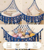 Lare Stuffed Animal Storage Hammock Corner Net - Image 6