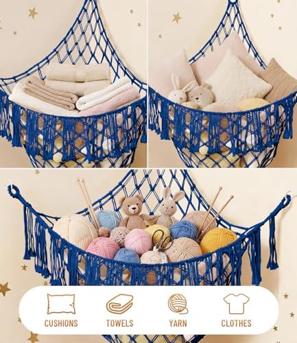 Lare Stuffed Animal Storage Hammock Corner Net - Image 6