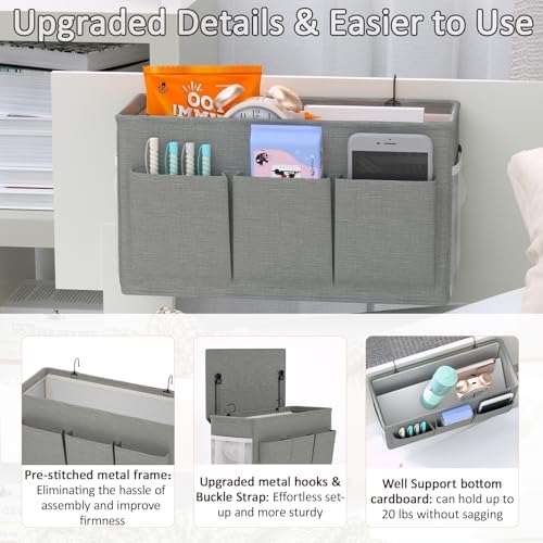 Bedside Caddy Storage Organizer - Image 4