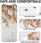 LNOND Summer Beach Bathtub Mat Non Slip, 40 X 16 Inch Tub Mat - Image 6