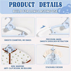 Baby Clothes Hangers 20 Pack, Plastic Kids Hangers Space Saving - Image 4