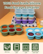 Silicone Baby Food Freezer Tray - Image 2
