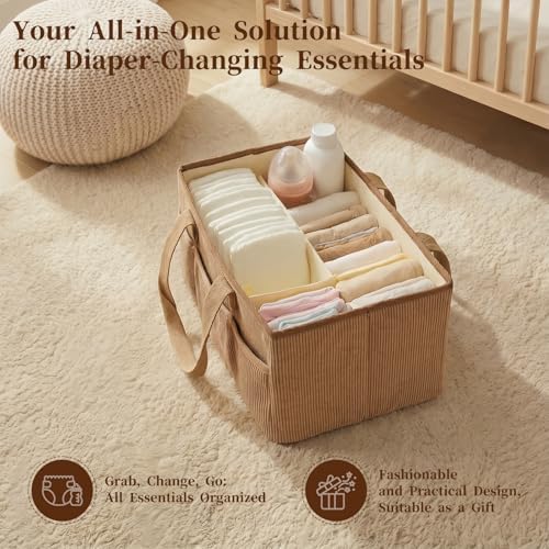Baby Diaper Caddy Organizer - Image 3