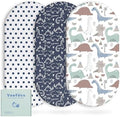 Yoofoss 3-Pack Bassinet Sheets for Boys Girls Universal Fit by YOOFOSS