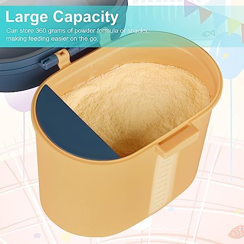 Accmor Baby Formula Dispenser On The Go, Portable Milk Powder Formula Dispenser - Image 3