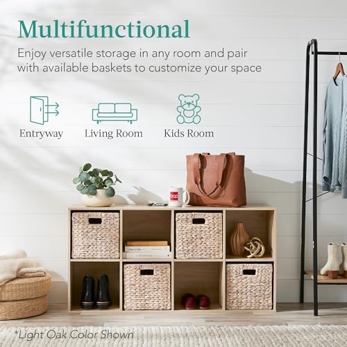 Best Choice Products 8-Cube Storage Organizer, 13.5in Shelf Opening, Display - Image 4