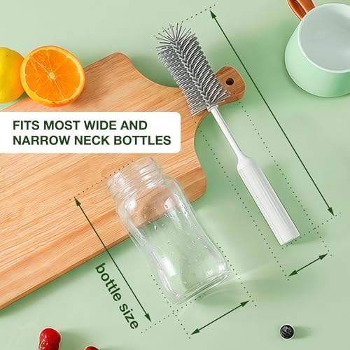 6-in-1 Bottle Brush Set with Holder – Multipurpose Cleaning Kit - Image 6