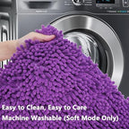 BOANKODU Toilet Rugs U-Shaped, Machine Washable, Bath Mats - Image 7