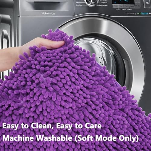 BOANKODU Toilet Rugs U-Shaped, Machine Washable, Bath Mats - Image 7