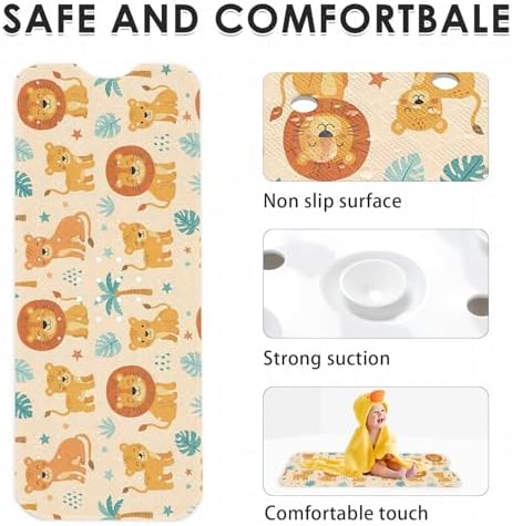 Bathtub Shower Mat 40X16 Inch, for Toddler - Image 6