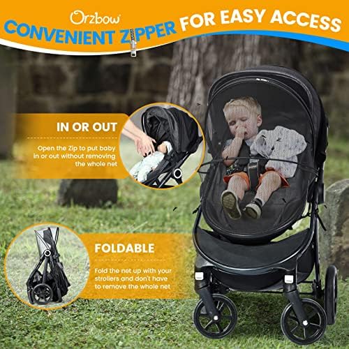 Orzbow Baby Mosquito Net for Stroller - Image 4