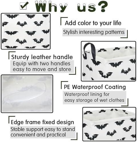 Halloween Batman Basket, Collapsible waterproof storage basket, Batman toy decor - Image 6