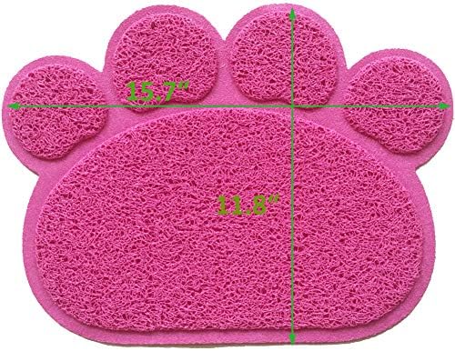 PVC Pet Dog Cat Puppy Kitten Dish Bowl Food Water Feeding Placemat, Non-Slip - Image 4