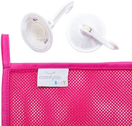 2 x Mesh Bath Toy Organizer + 6 Ultra Strong Hooks – The Perfect Bathtub Toy - Image 4
