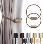Magnetic Curtain Tiebacks Holdbacks Decorative Tie Backs by CurtainTiebacks