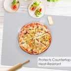 Extra Large Silicone Mat, 31.5x17 Inch Heat Resistant Mat - Image 2