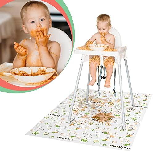 Minimono Baby Splat Mat for Under High Chair - Image 6