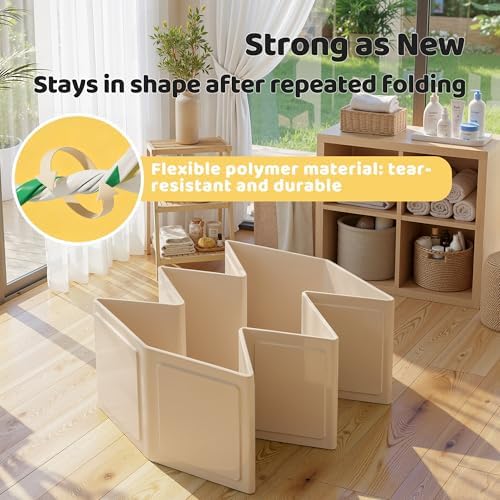 Collapsible Baby Bathtub for Newborn to Toddler, Foldable Toddler Bathtub - Image 3