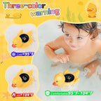 Baby Bath Thermometer Water Temp Safety Essential, Rechargeable Duck Toy - Image 2