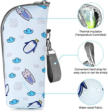 Accmor Baby Bottle Cooler Tote Bags, Insulated Breastmilk Cooler Bag, Nursing - Image 4