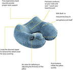 Keemall Inflatable Travel Neck & Shoulder Pillow - Image 5